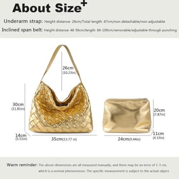 Chic Boston Satchel Woven Vegan Textured Handbags Female Satchel Messenger - Picture 3 of 7